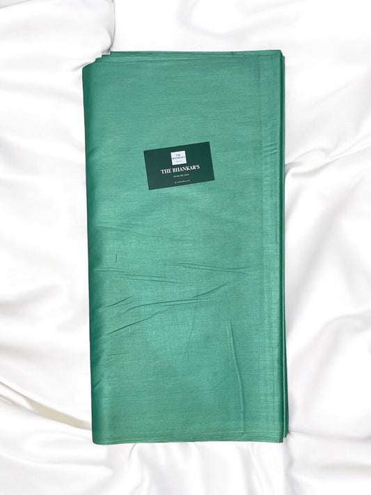 GLACE COTTON PLAIN DYED FABRIC 2.5 mtrs cut