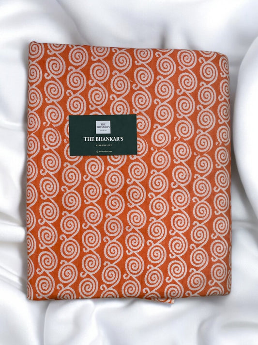 Floral Top and Bottom Cotton Combo Set 2.5 Mtr Top 2.5 Mtr Bottom