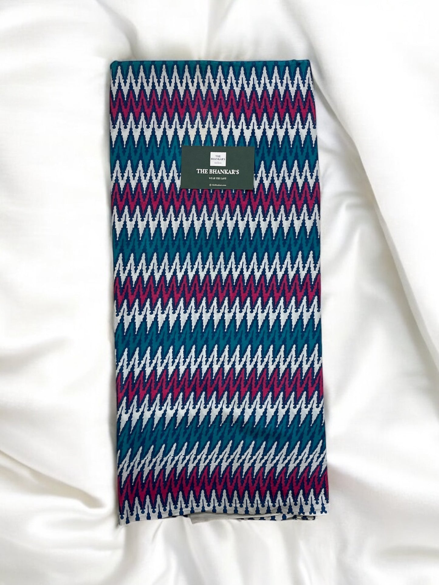 Ikkat Top and Bottom Cotton Combo Set 2.5 Mtr Top 2.5 Mtr Bottom