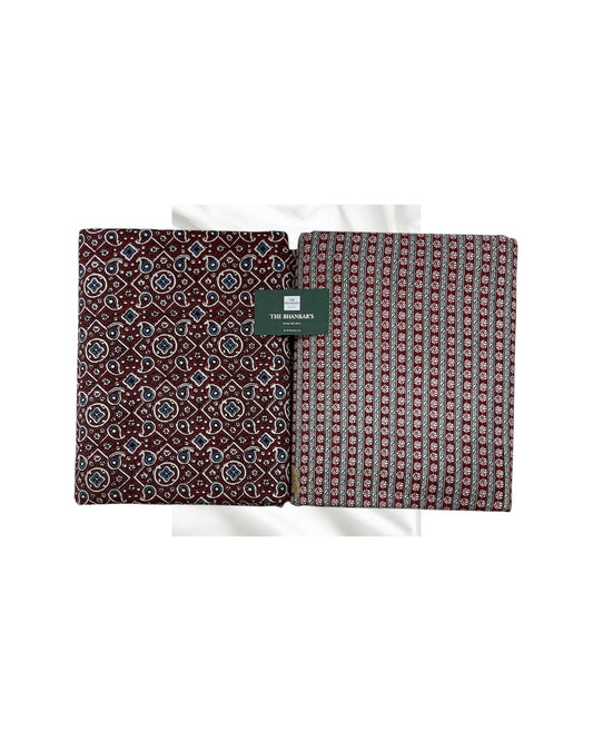 Top and Bottom Cotton Combo Set 2.5 Mtr Top 2.5 Mtr Bottom