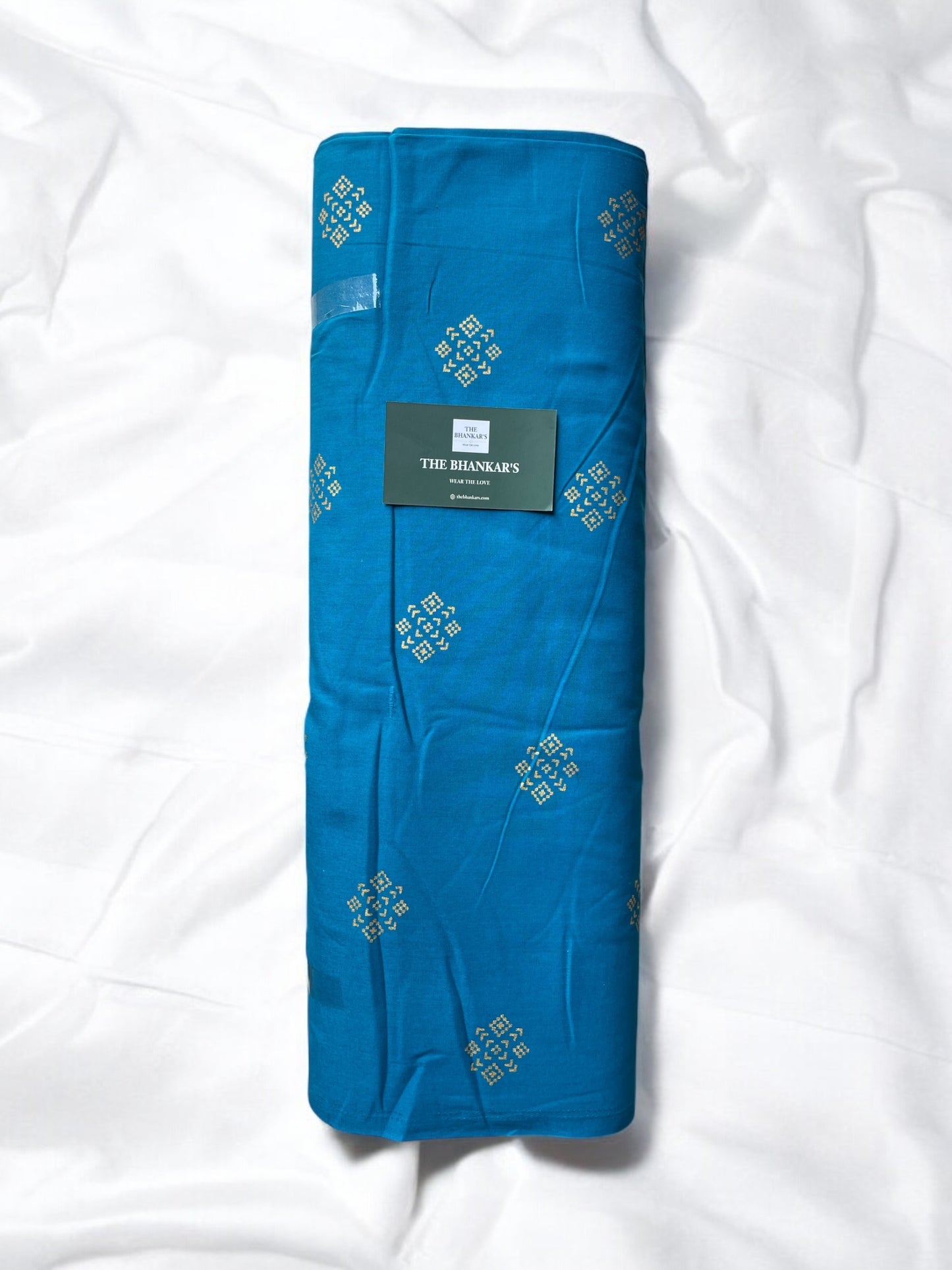 Hanblock Floral Print Top and Bottom Cotton Combo Set 2.5 Mtr Each