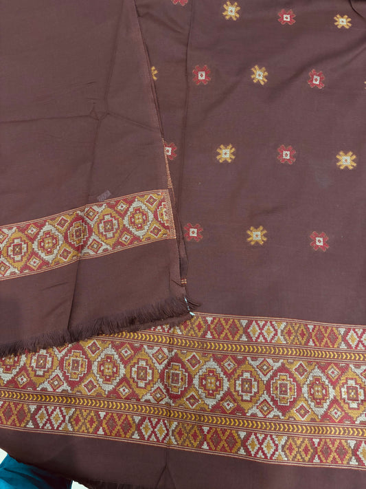 Premium Brown kullu Wollen Party Suits (100% Handmade)