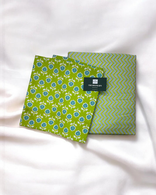 Buti Top and Bottom Cotton Combo Set 2.5 Mtr Top 2.5 Mtr Bottom