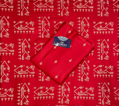 Red Color Figure Print Combo Set 2.5 Mtr Each