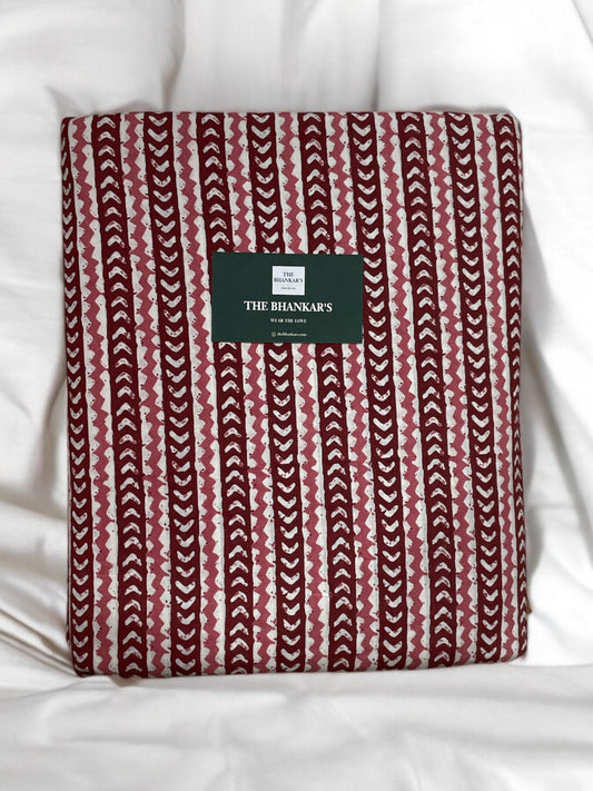 Floral Top and Bottom Cotton Combo Set 2.5 Mtr Top 2.5 Mtr Bottom