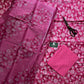 Pink Floral Beautiful Handblock Printed Cotton Suit With Mulmul Cotton Dupatta