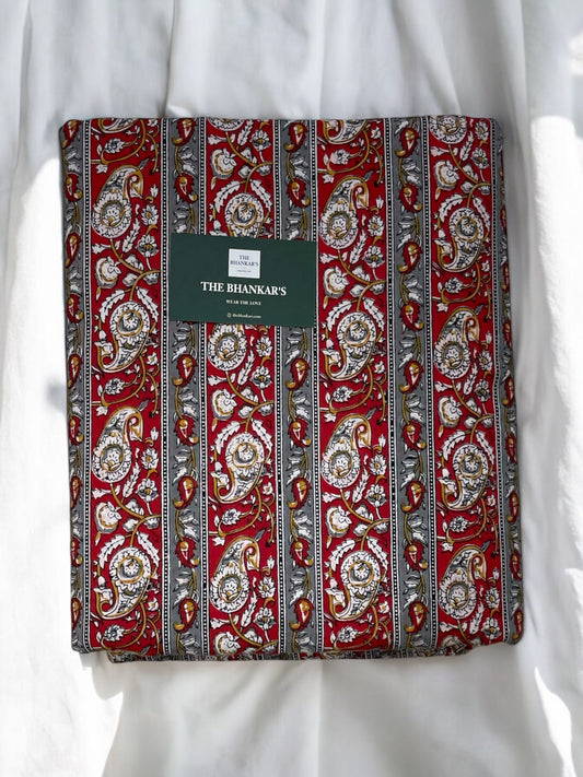 Paisley Top and Bottom Cotton Combo Set 2.5 Mtr Top 2.5 Mtr Bottom