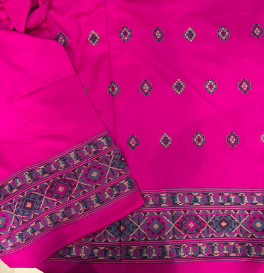 Premium PINK kullu Wollen Party Suits (100% Handmade)