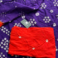 BANDHANI COTTON SUIT SET WITH MULMUL DUPATTA