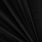 BLACK - CAMBRIC COTTON PLAIN DYED FABRIC 2.5 mtrs cut