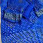 ROYAL BLUE GAJJI SILK FABRIC SUITS WITH HEAVY ZARI RICH HAND PALLU DUPATTA