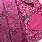 Pink Floral Beautiful Handblock Printed Cotton Suit With Mulmul Cotton Dupatta
