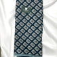 Teal Colour Floral Print Top and Bottom Cotton Fabric Combo Set 2.5 Mtr Top and 2.5 mtr Bottom