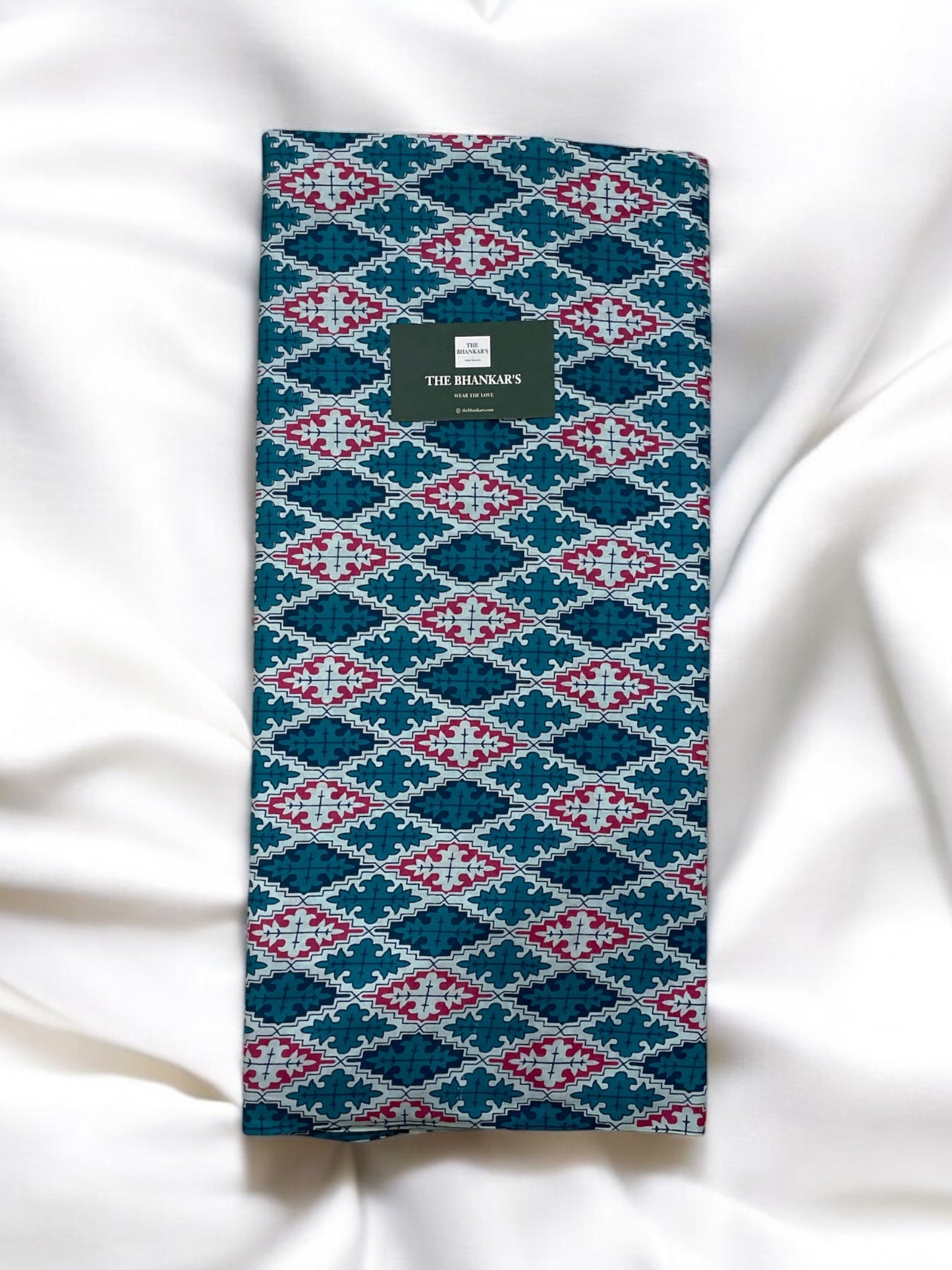 Ikkat Top and Bottom Cotton Combo Set 2.5 Mtr Top 2.5 Mtr Bottom