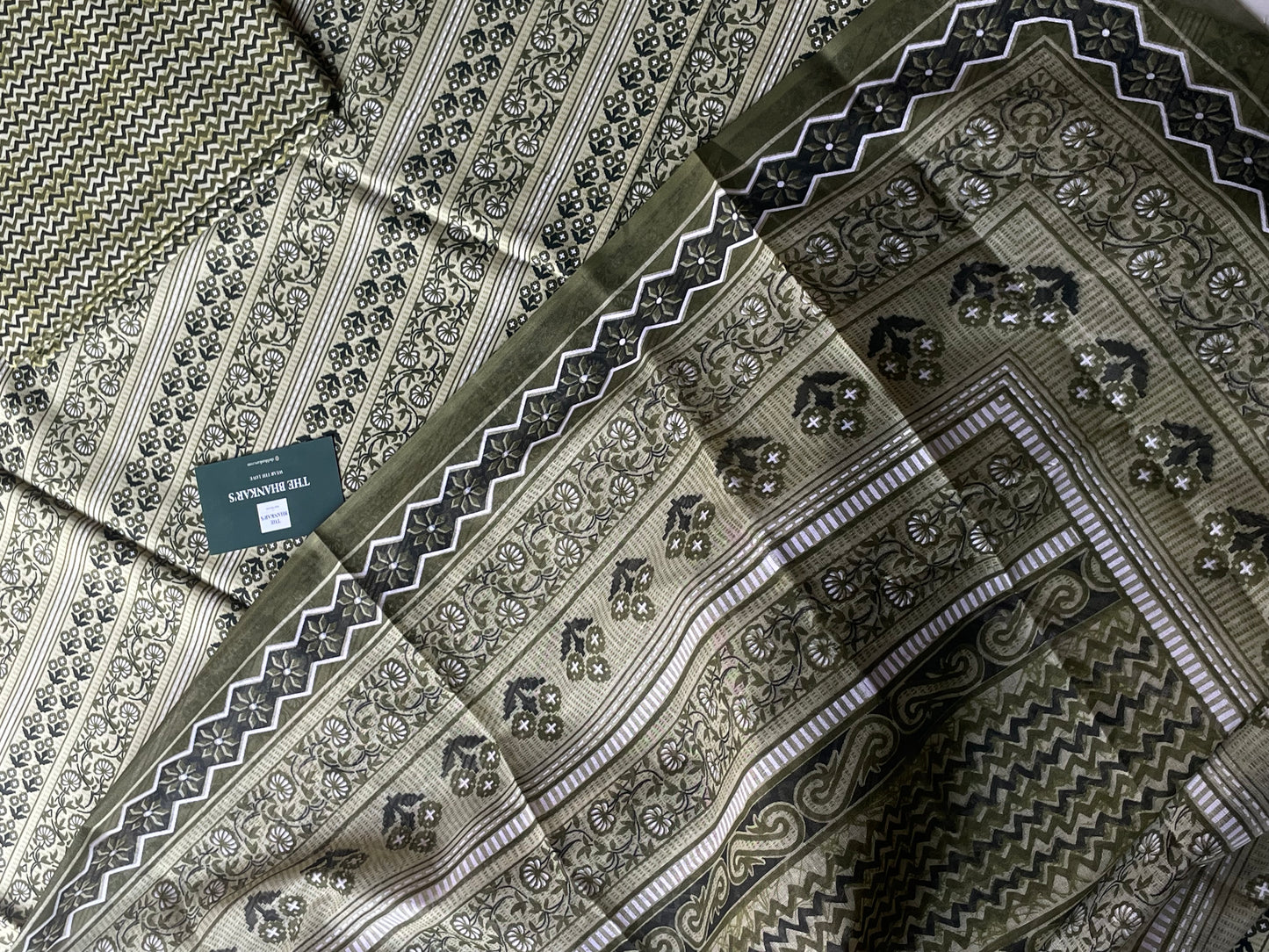 Floral Printed  Cotton Suit With Mulmul Cotton Dupatta
