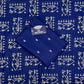 Blue Figure Print Top and Bottom Cotton Combo Set 2.5 Mtr Each