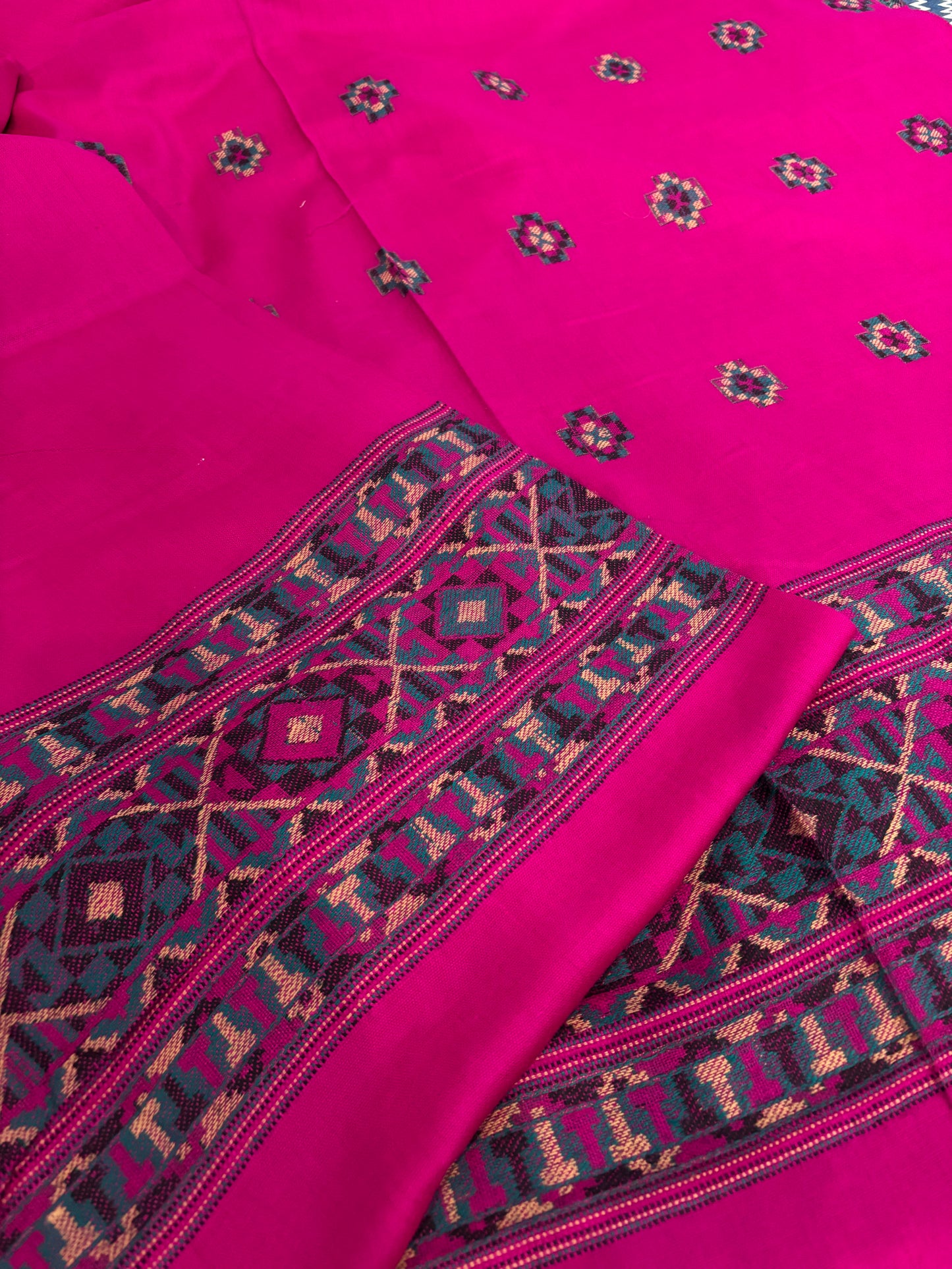 Premium PINK kullu Wollen Party Suits (100% Handmade)