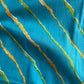 Multicoloured Lahariya Print Cotton Fabric