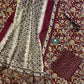 Kalamkari Handblock Printed Cotton Suit With Mulmul Cotton Dupatta