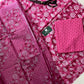 Pink Floral Beautiful Handblock Printed Cotton Suit With Mulmul Cotton Dupatta