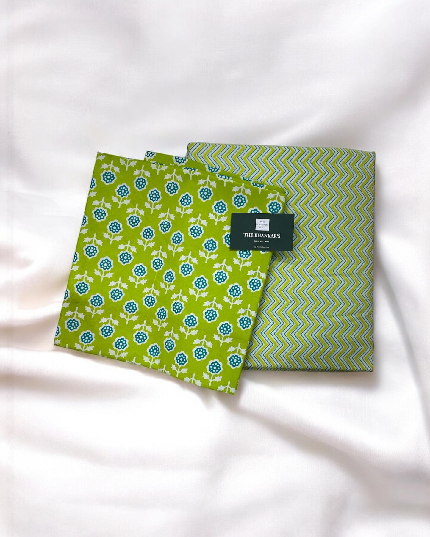 Buti Top and Bottom Cotton Combo Set 2.5 Mtr Top 2.5 Mtr Bottom