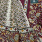 Kalamkari Handblock Printed Cotton Suit With Mulmul Cotton Dupatta
