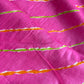 Light Pink Multicoloured Lahariya Print Cotton Fabric