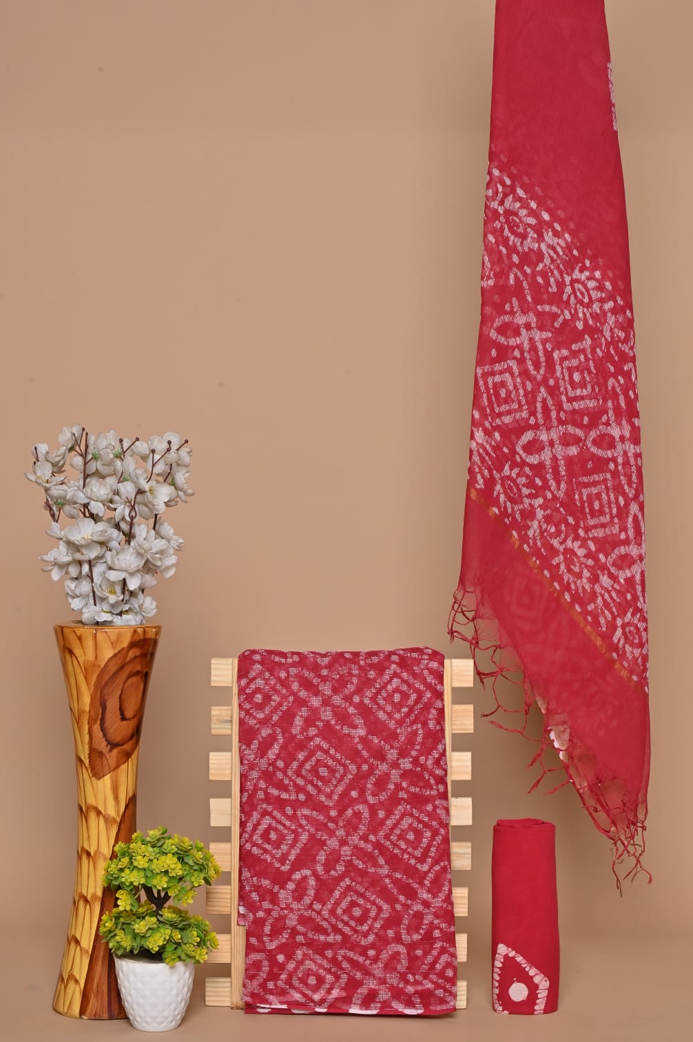 HANDBLOCK Kota Doria Suit Material With Kota Doria Dupatta with Jari Border| The Bhankar's | RF