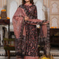 Bagru Handblock Printed Anarkali Set With Kota doria Dupatta with Zari Border